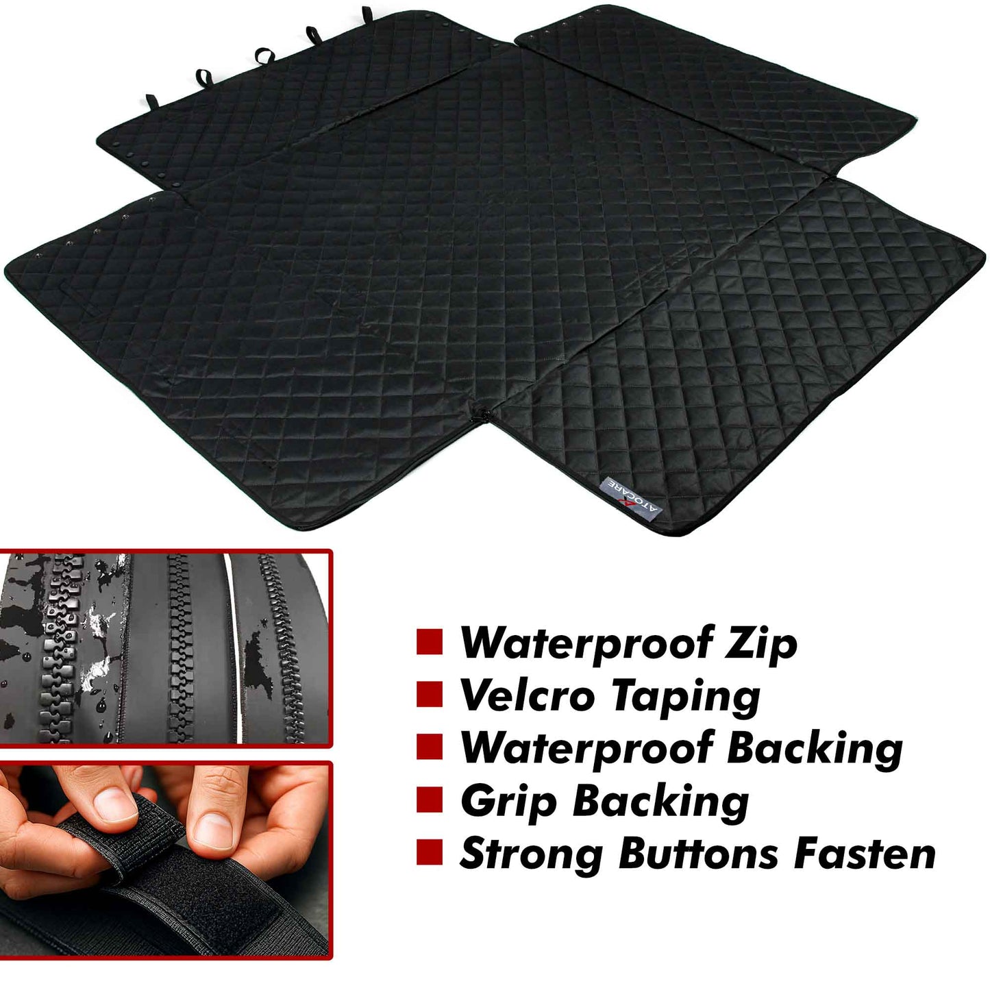 Premium Quilted Heavy-Duty Boot Liner