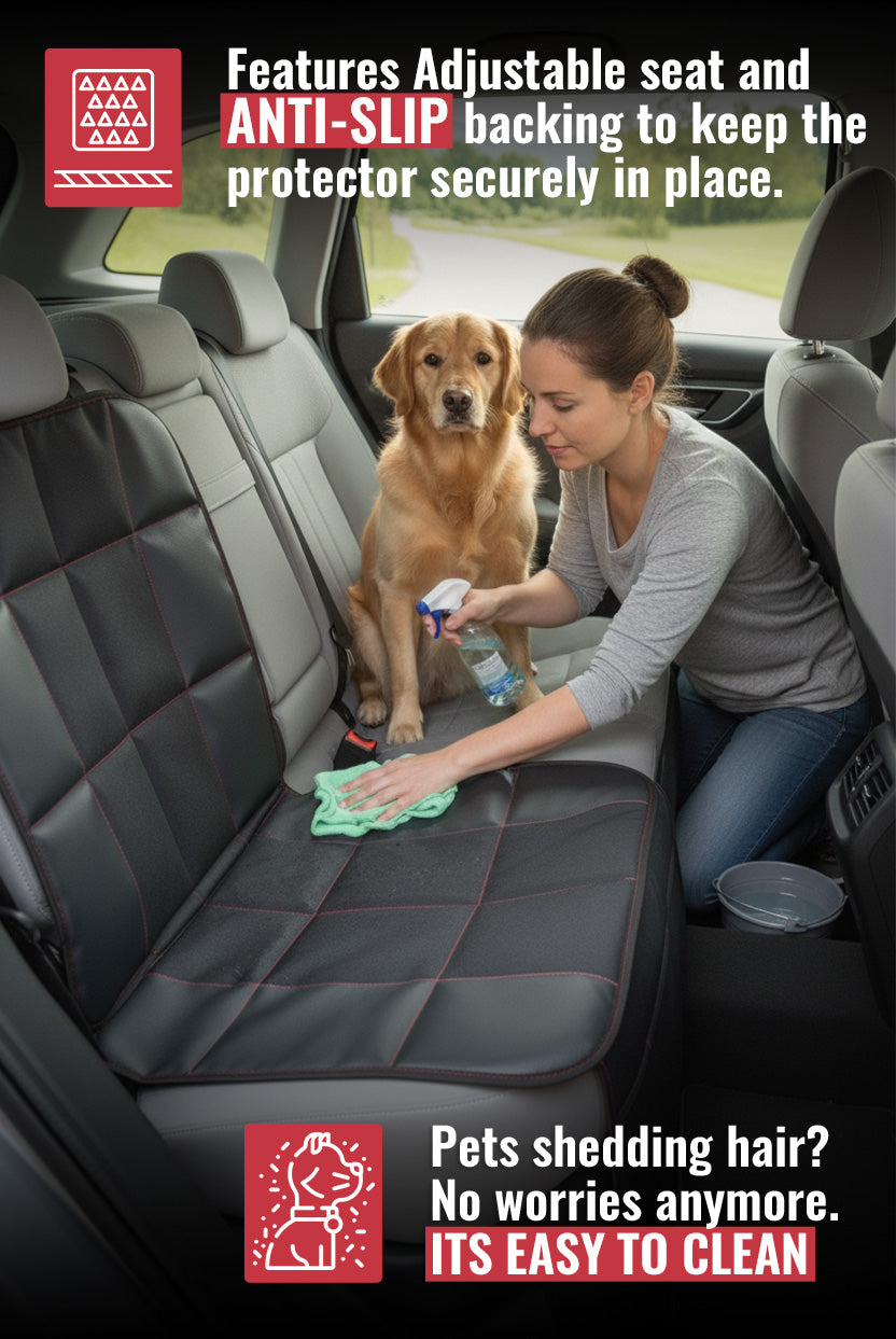 Car Baby Seat Protector Anti Slip Mat Child Safety Waterproof Cushion Cover