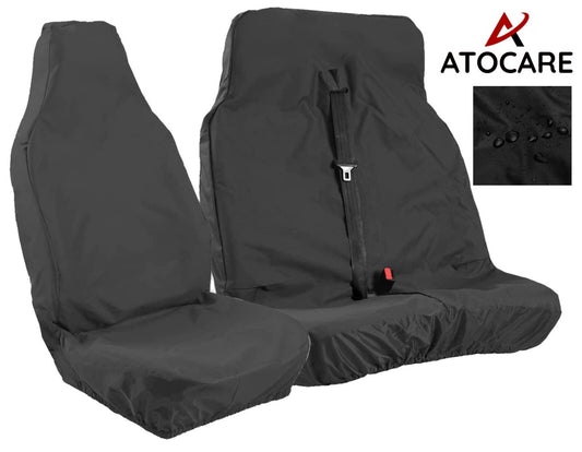 NEW 2+1 VAN SEAT COVERS CUSTOM MERCEDES VITO SPRINTER WATERPROOF HEAVY DUTY 1kg