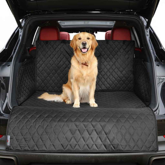 Universal Heavy Duty Quilted Protector Pet Dog Boot Tidy Liner Rear Estate SUV